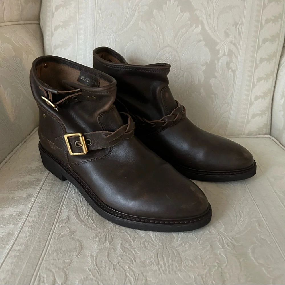 $810 rock the floor Golden Goose Biker Harness Low Boot size 40 - Picture 2 of 9